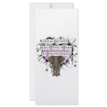 Real Women Want Their Man To Remember Full Color Rack Card