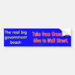 RealBeastGrandmaWallSt Bumper Stickers