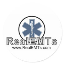 RealEMTs.com Stickers stickers