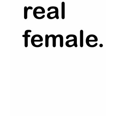 realfemale t-shirt by REALRAPPER