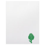 realistic artichoke customized letterhead