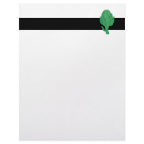 realistic artichoke letterhead