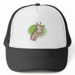 realistic giraffe head hats