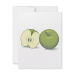 realistic green apple announcement