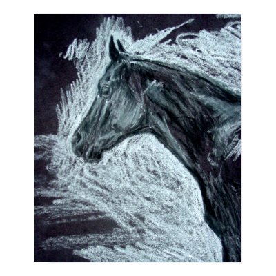 Realistic Horse Paintings ..Quarter Horse Pictures Posters by FineArtDesigns