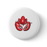 realistic lobster buttons