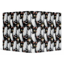 Realistic Penguins Notebook binders by dooni_notebooks Realistic Penguins Notebook binders