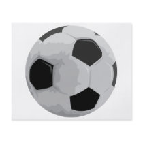 realistic soccer ball vector graphic custom flyer