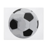 realistic soccer ball vector graphic custom flyer