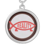Reality Darwin Fish (on light) Necklaces necklaces