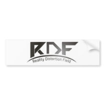 Reality Distortion Field Bumper Stickers