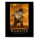 Reality inspirational poster posters