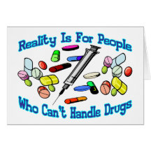 Reality Is For People Greeting Cards