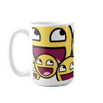 Really Awesome Face Mug by scouterkc Really Awesome Face Mug