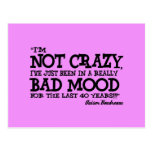 really bad mood postcard