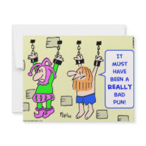 really bad pun hanging prisoners invitations