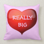 Really Big Heart Pillow Case