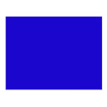 Really Blue Post Card