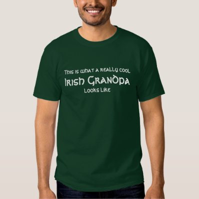 Really cool Irish Grandpa Tee Shirt