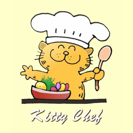 cute junior chef kitty cat shirt, funny cartoon cat chef tee, cartoon kitty cat cook, cute kitten chef tee shirt, adorable cat cook helathy food,cartoon kitty chef gifts, cartoon cat t shirts for chef, cute cartoon cat gifts