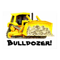 Really Huge Bulldozer Poster!