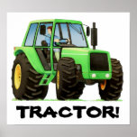Really Huge Tractor Poster