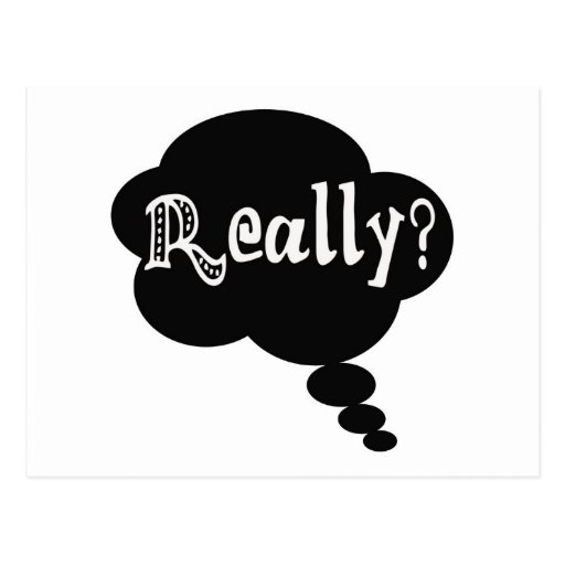 Really? Postcard
