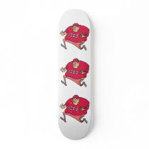 really really big football player skateboard deck