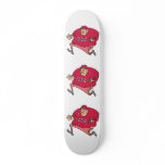 really really big football player skateboard deck