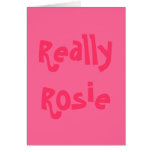 Really Rosie cards