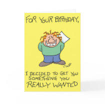 Really Wanted cards
