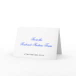 Realtor blank notecard