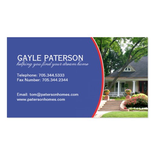 Realtor Business Card (back side)