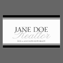 Realtor Silver Script - Available Letterhead - business cards