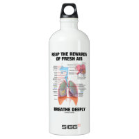 Reap The Rewards Of Fresh Air Breathe Deeply SIGG Traveler 1.0L Water Bottle