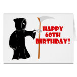 Reaper 60th Birthday Card