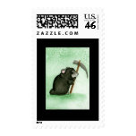 Reaper Hamster Postage (green) postage