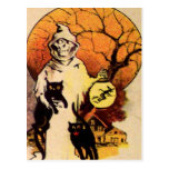 Reaper (Vintage Halloween Card) Postcard