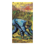 Reaper with Sickle after Millet by van Gogh photo cards