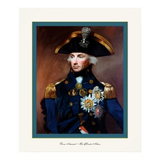 Rear Admiral ~ Sir Horatio Nelson print