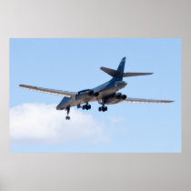 Rear Shot of a B-1B Bomber DY AF 85 105 Print