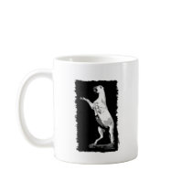 Rearing Andalusian Stallion mugs by Gifts_by_Magdalena Rearing Andalusian Stallion mugs