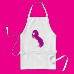 Rearing Horse in Grape Aprons