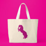 Rearing Horse in Grape Bag