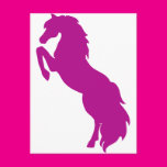 Rearing Horse in Grape Postcards
