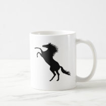 Rearing horse mugs by Eggznbeenz Rearing horse mugs