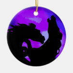 Rearing Horse Ornament