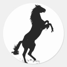 Rearing Horse Sticker