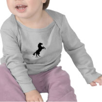 Rearing Horse Tee Shirts