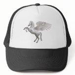 rearing pegasus horse illustration hat